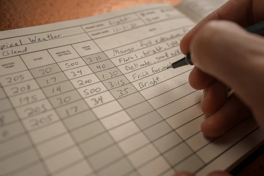 The Coffee Brewer’s Logbook