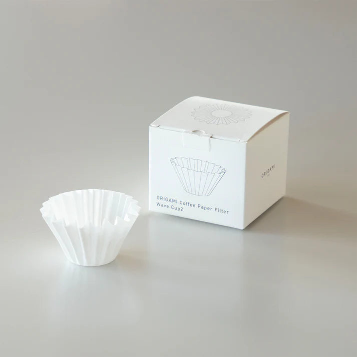 Origami Coffee Paper Filter Wave Cup2