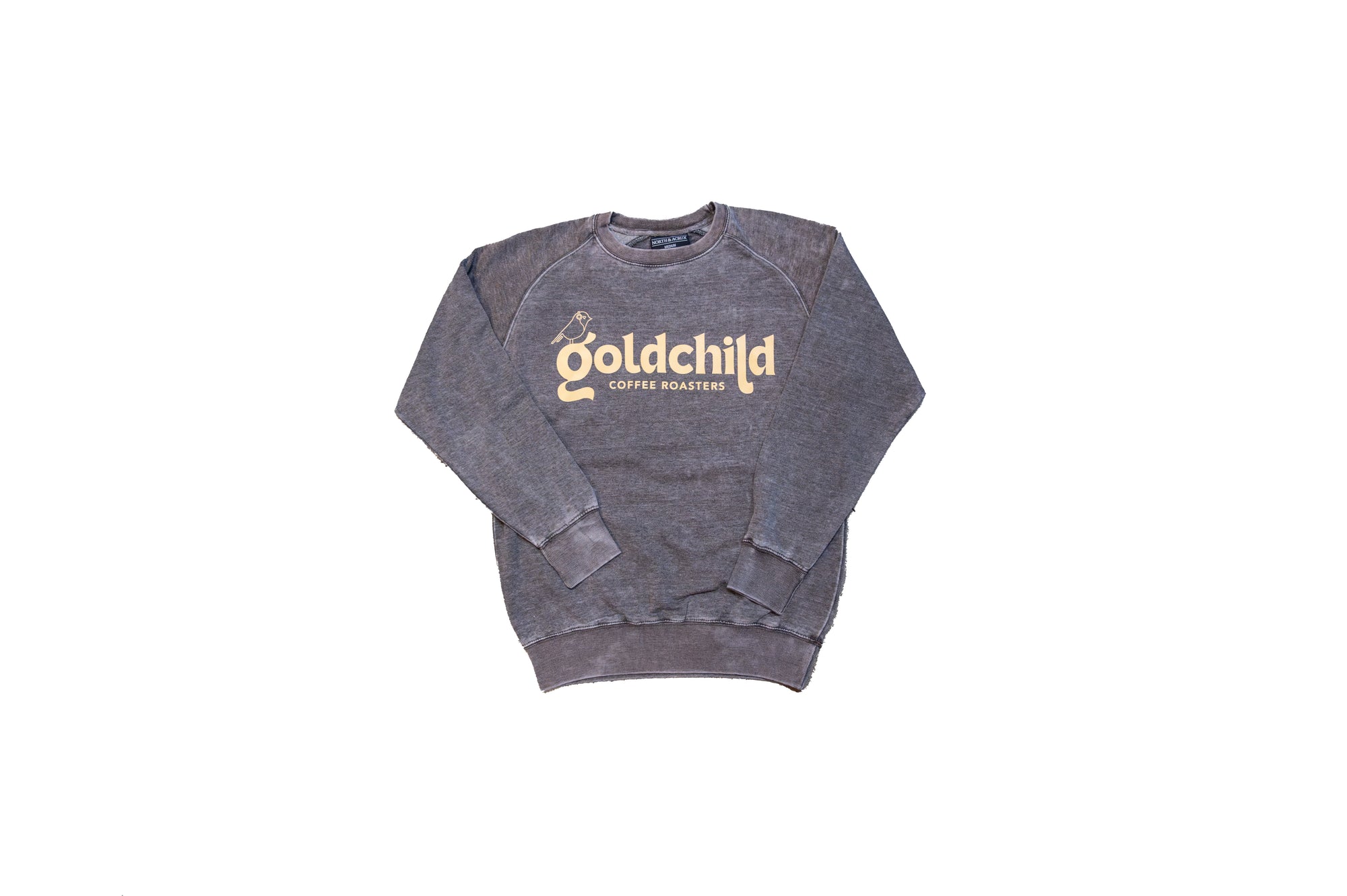 Goldchild Classic Crewneck – Gray Wash