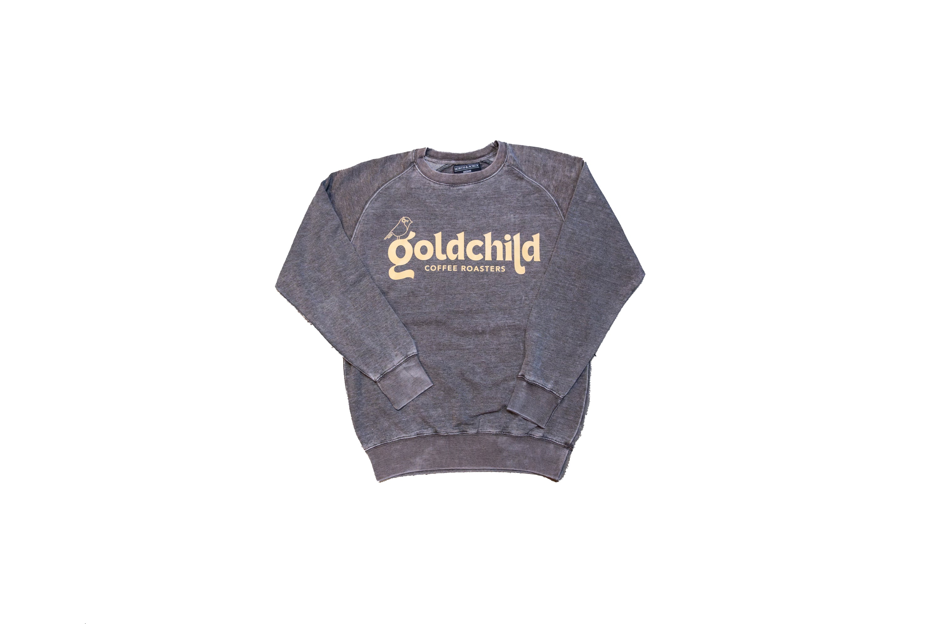 Goldchild Classic Crewneck – Gray Wash