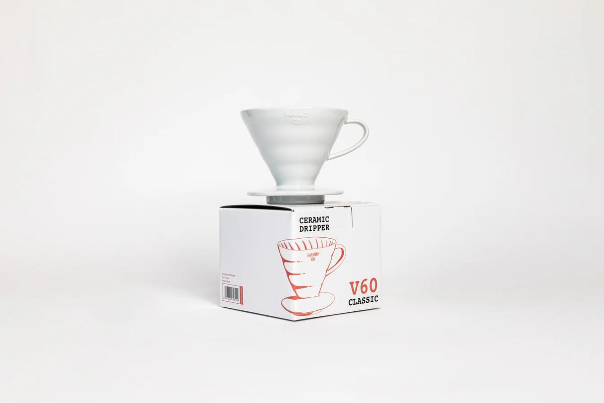 Hario V60 Ceramic Coffee Dripper 02 (VDC-02-US) | White Arita Porcelain