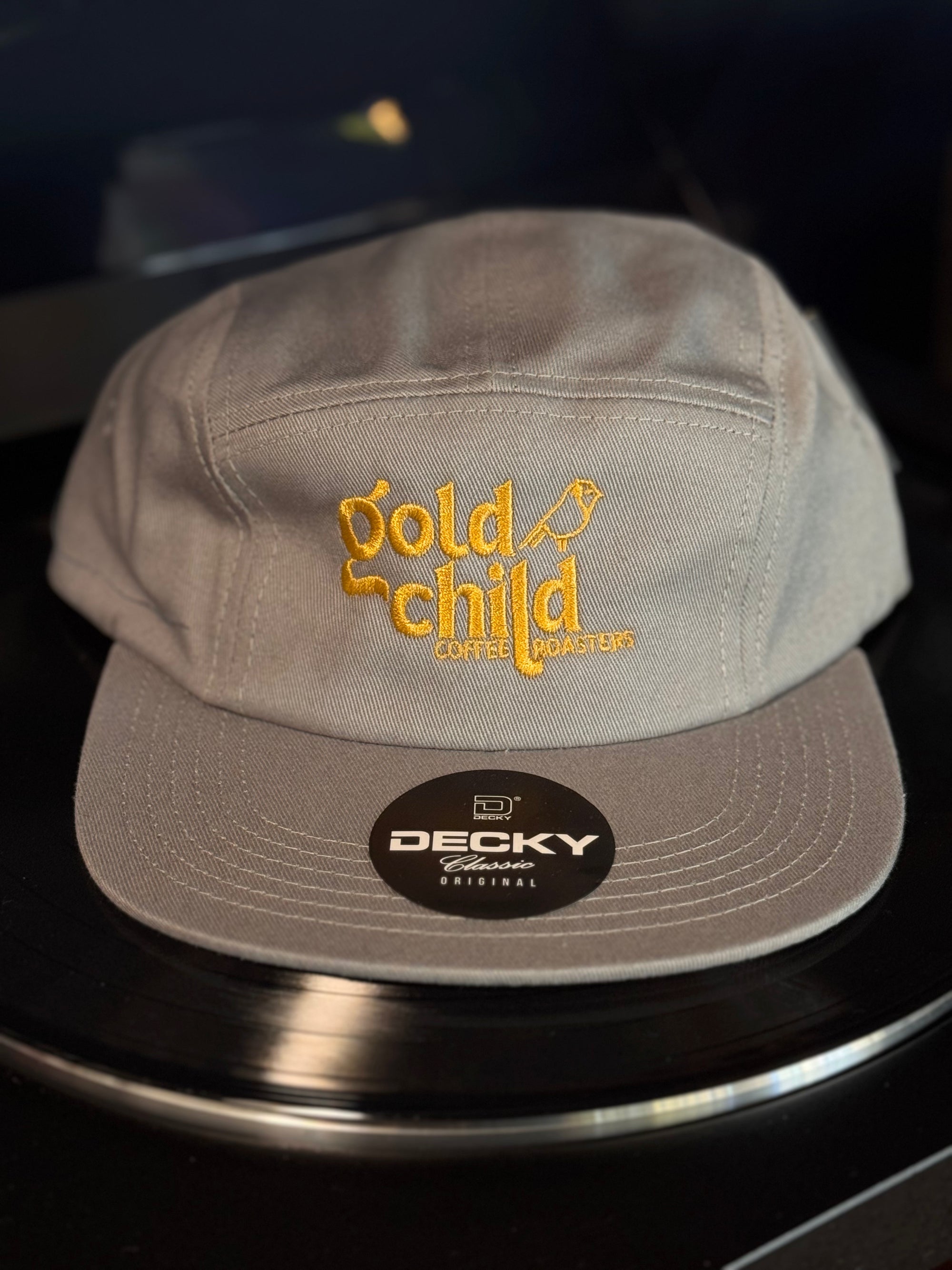 Goldchild 5 Panel Stitched Brim Camper Hat