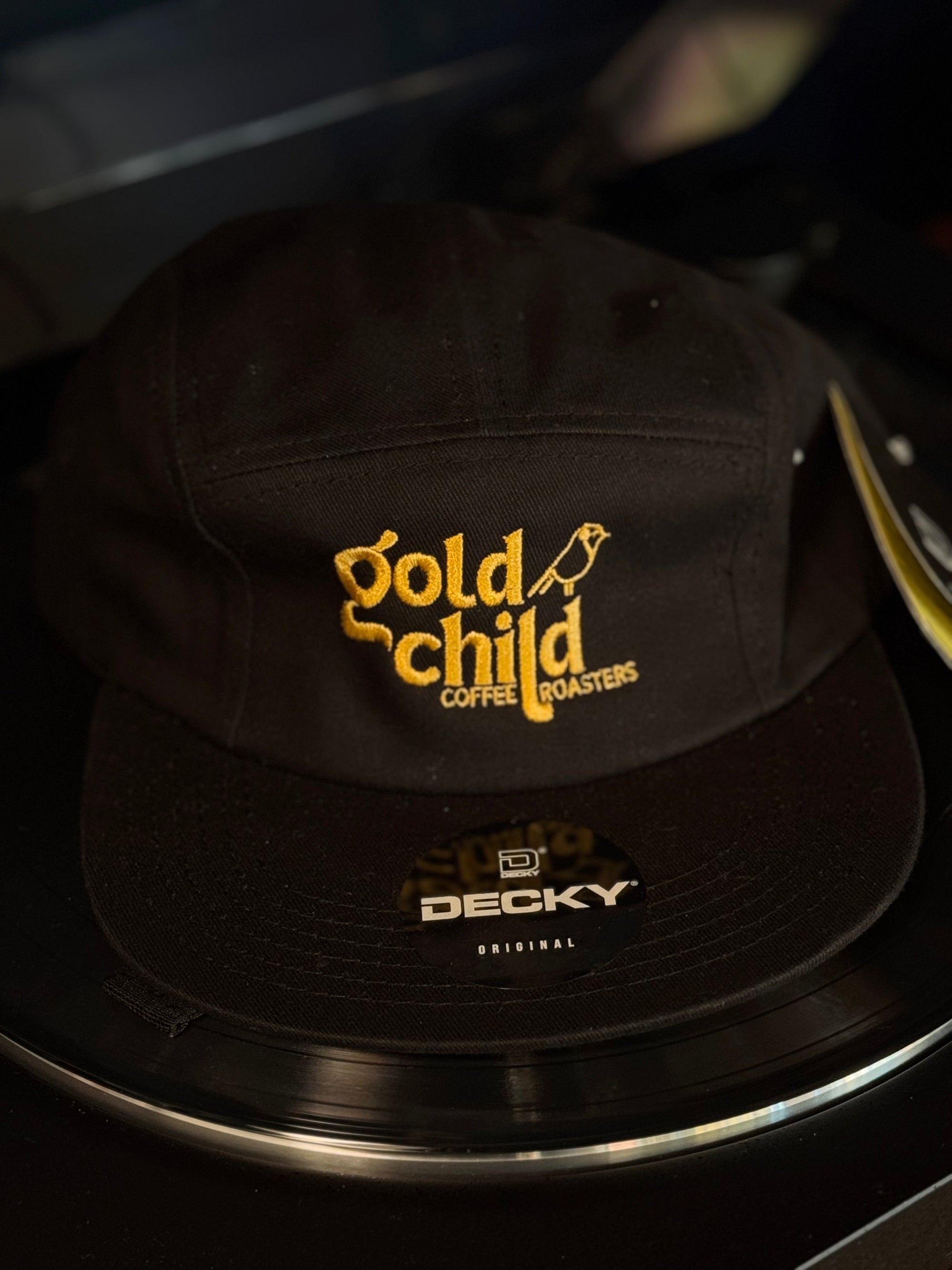 Goldchild 5 Panel Stitched Brim Camper Hat