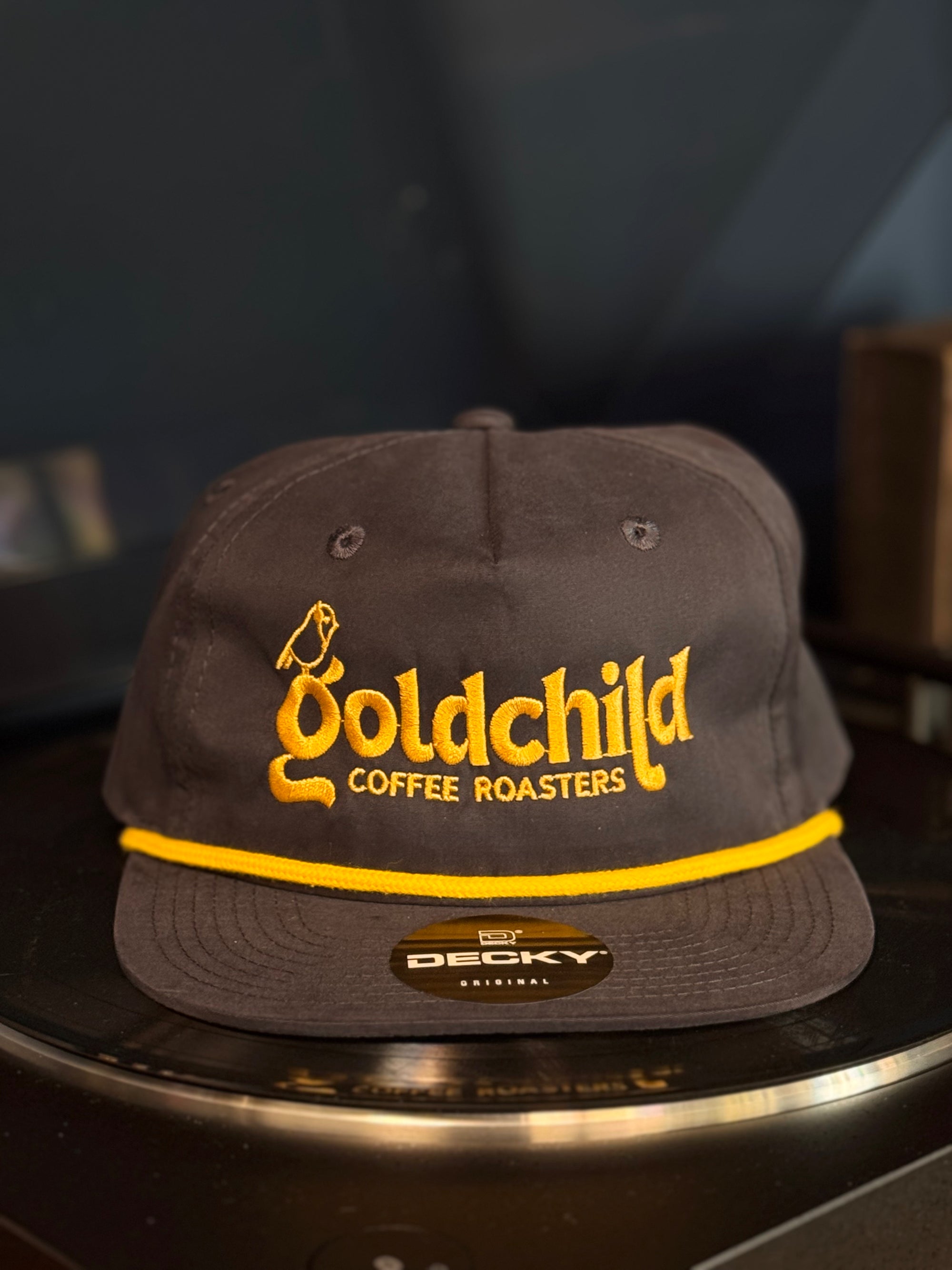 Goldchild Grandpa Rope Snapback Hat