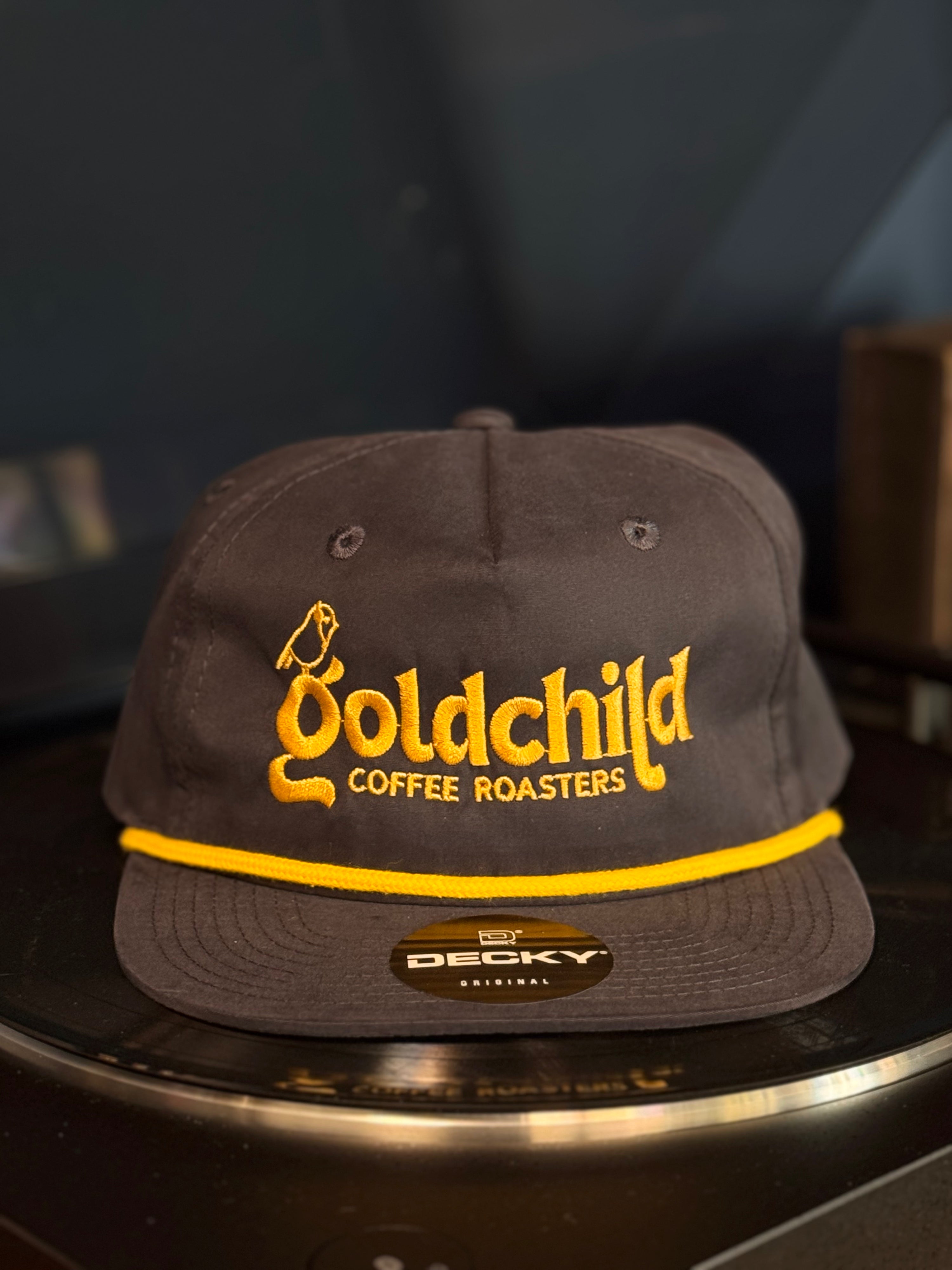 Goldchild Grandpa Rope Snapback Hat