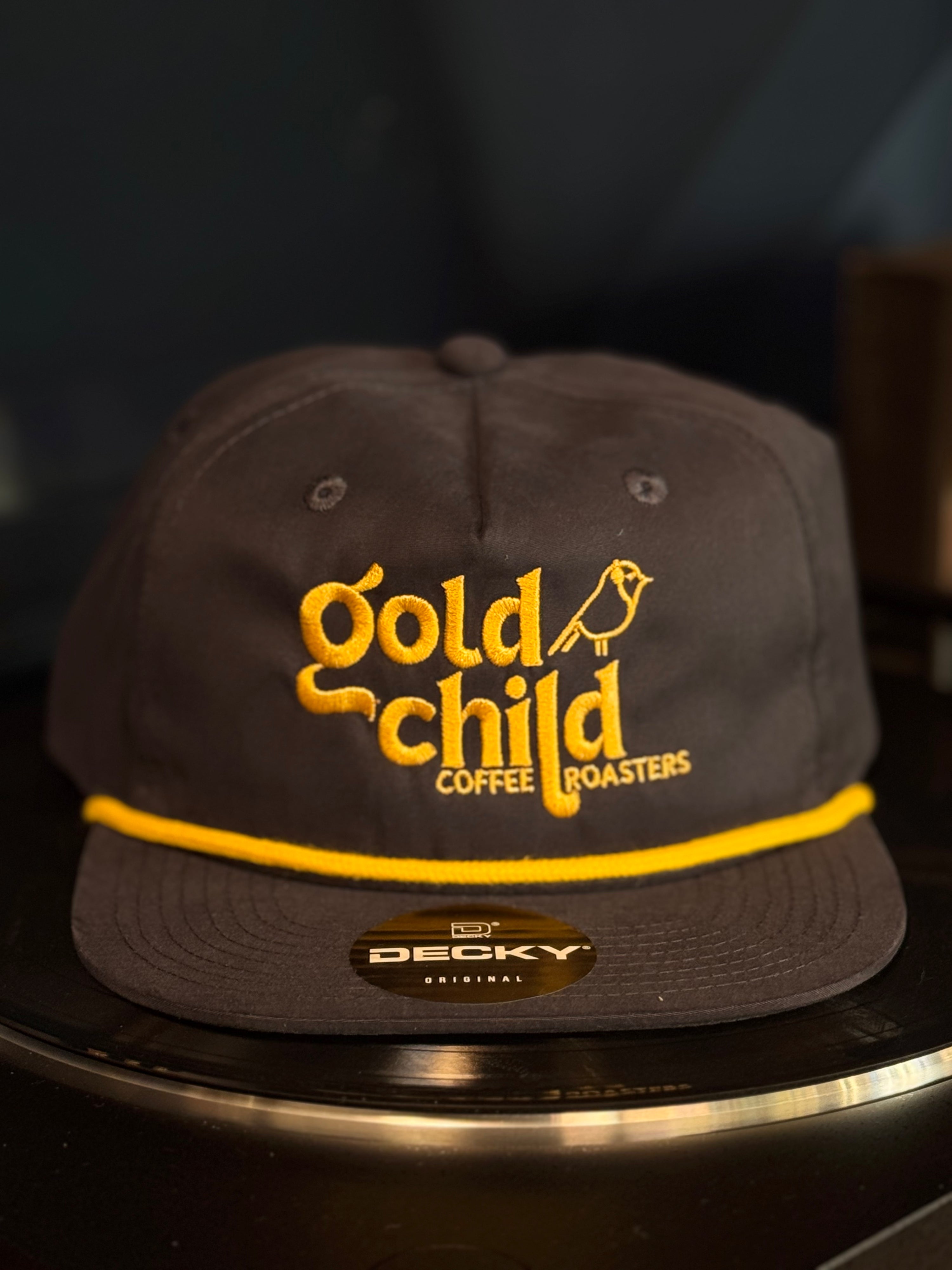 Goldchild Grandpa Rope Snapback Hat