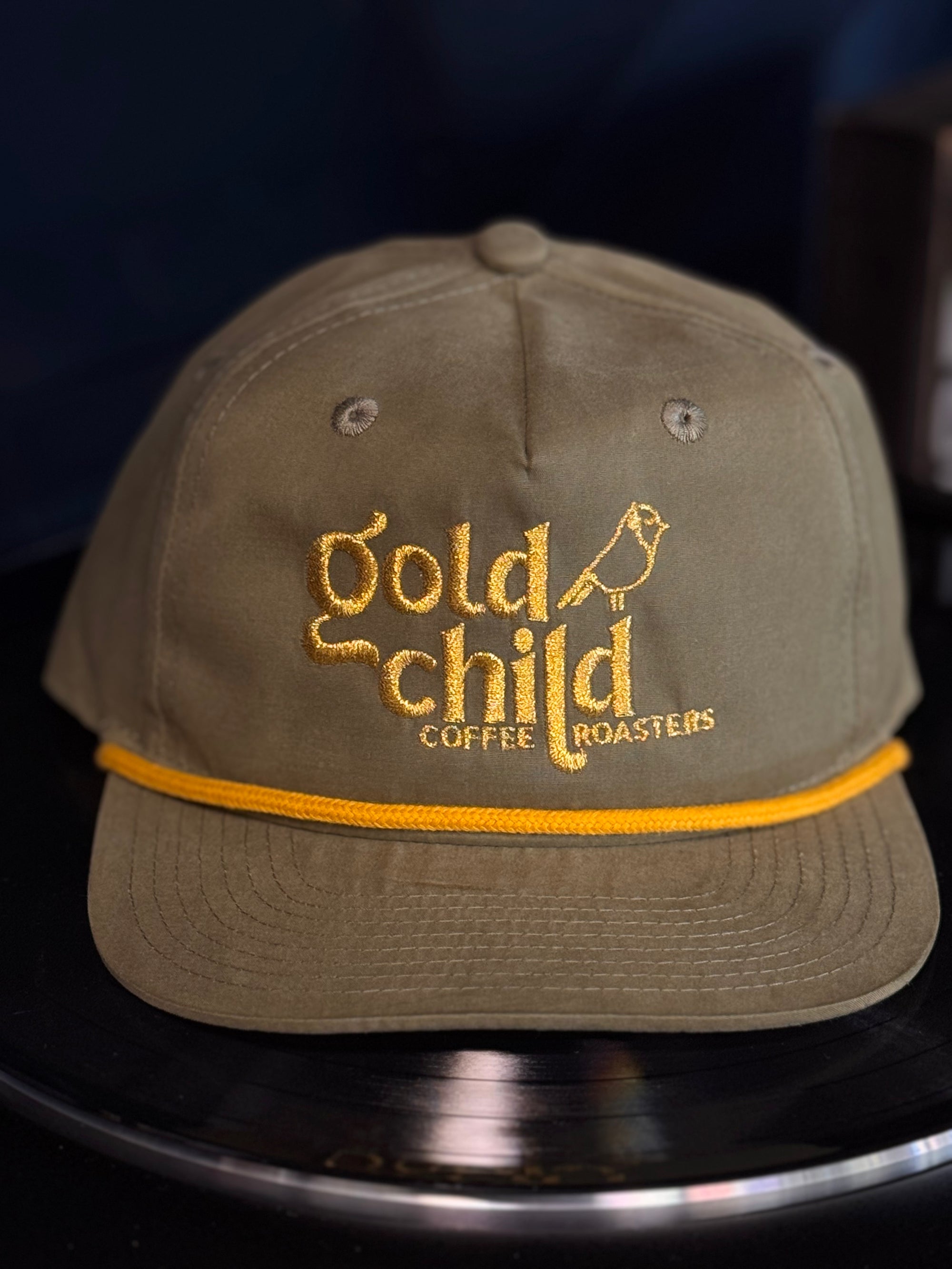 Goldchild Grandpa Rope Snapback Hat