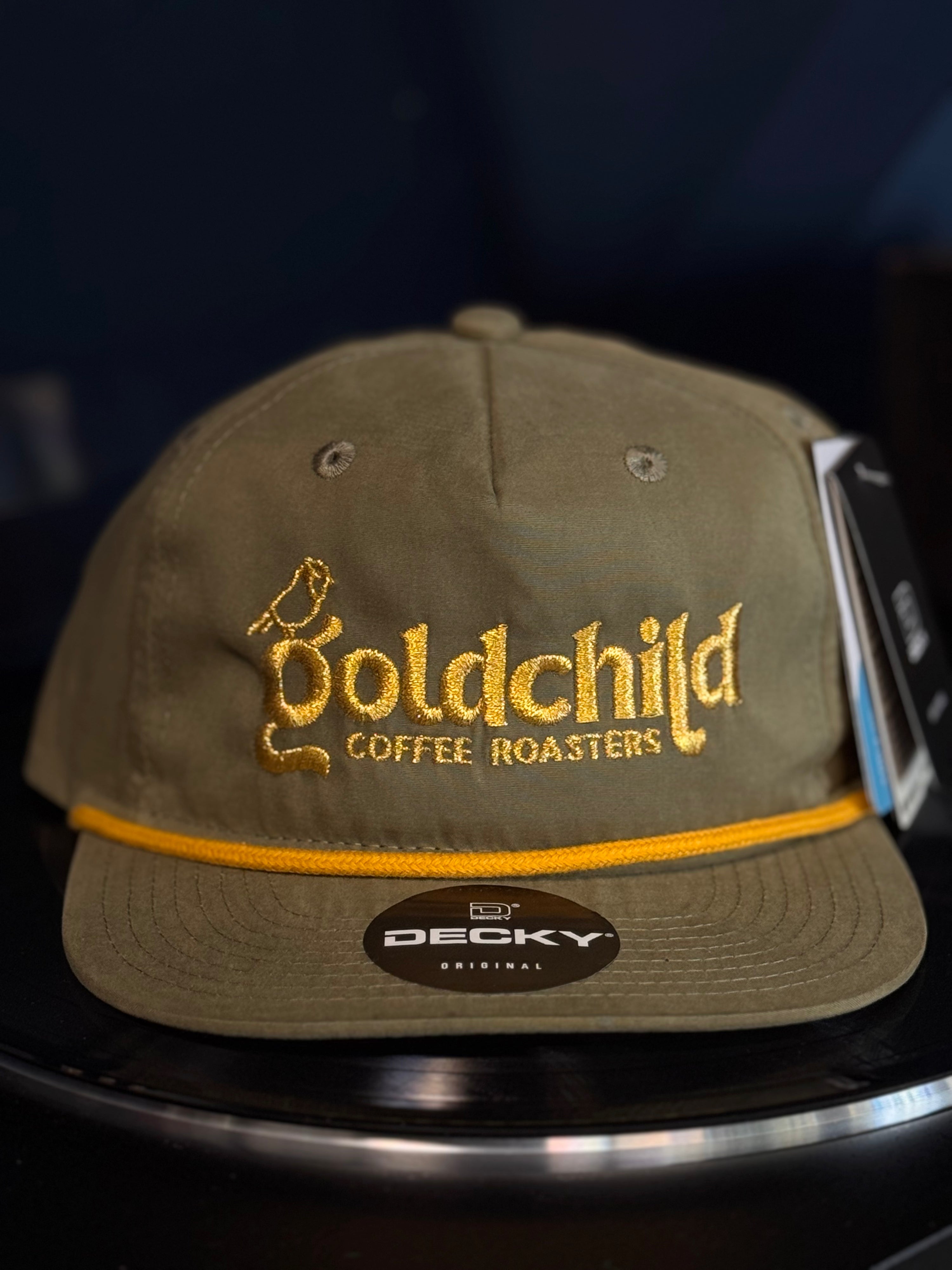 Goldchild Grandpa Rope Snapback Hat
