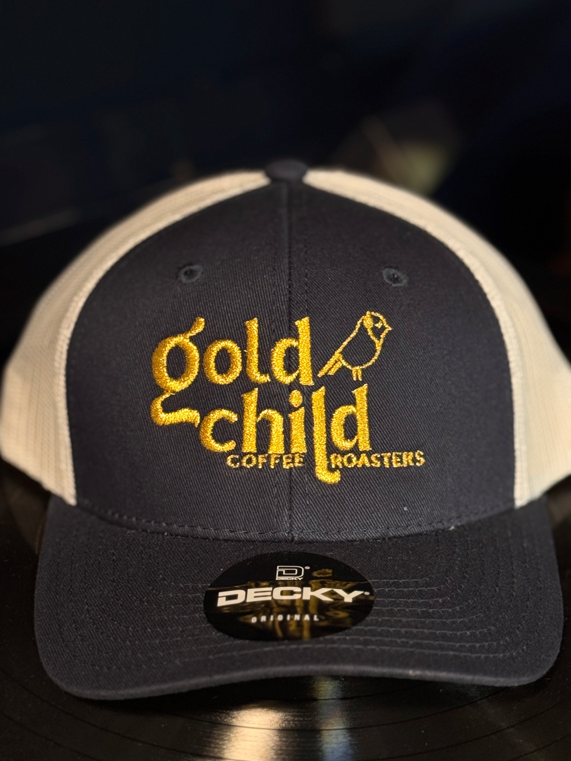 Goldchild Curved Brim Mesh Snapback