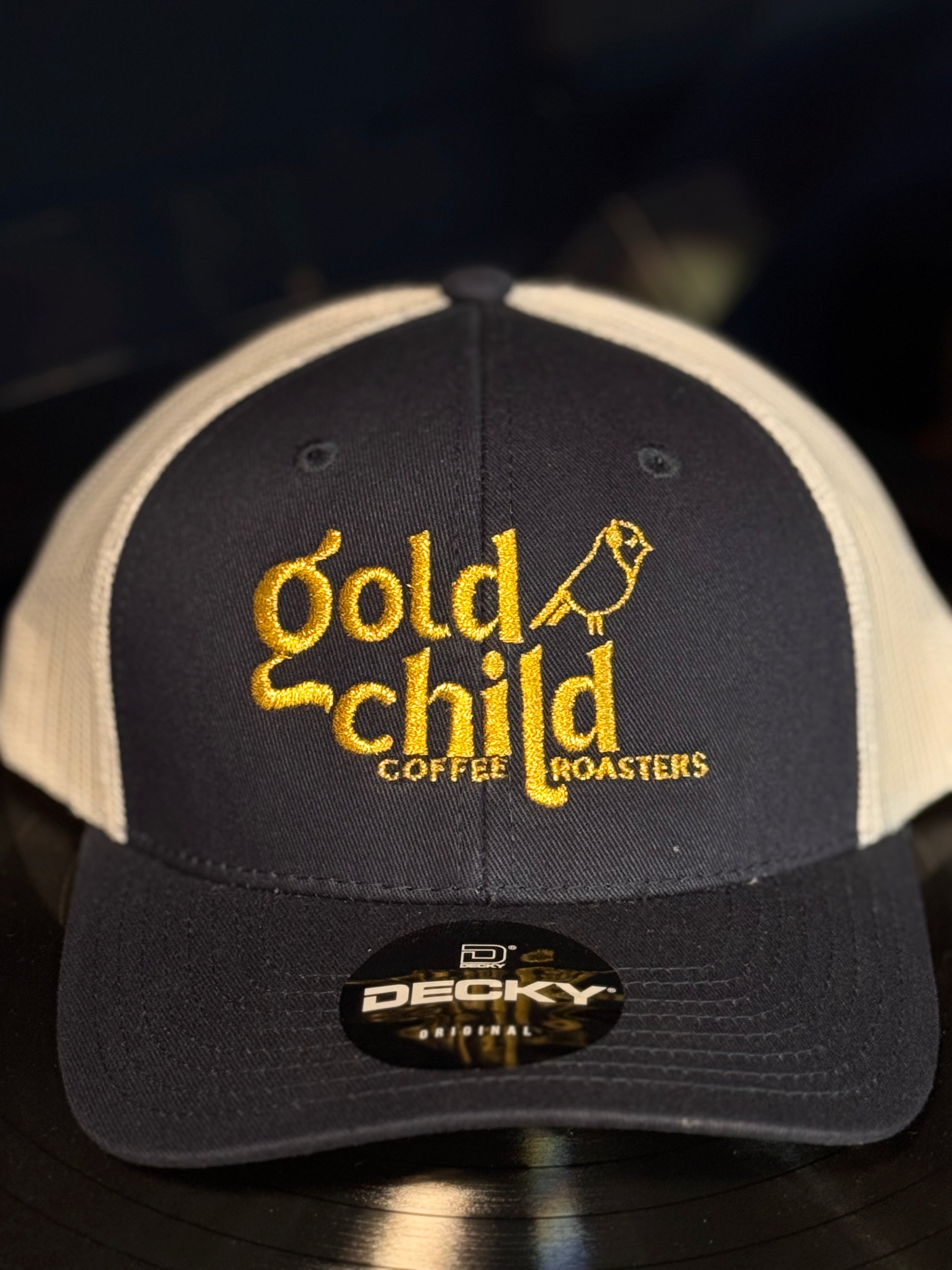 Goldchild Curved Brim Mesh Snapback