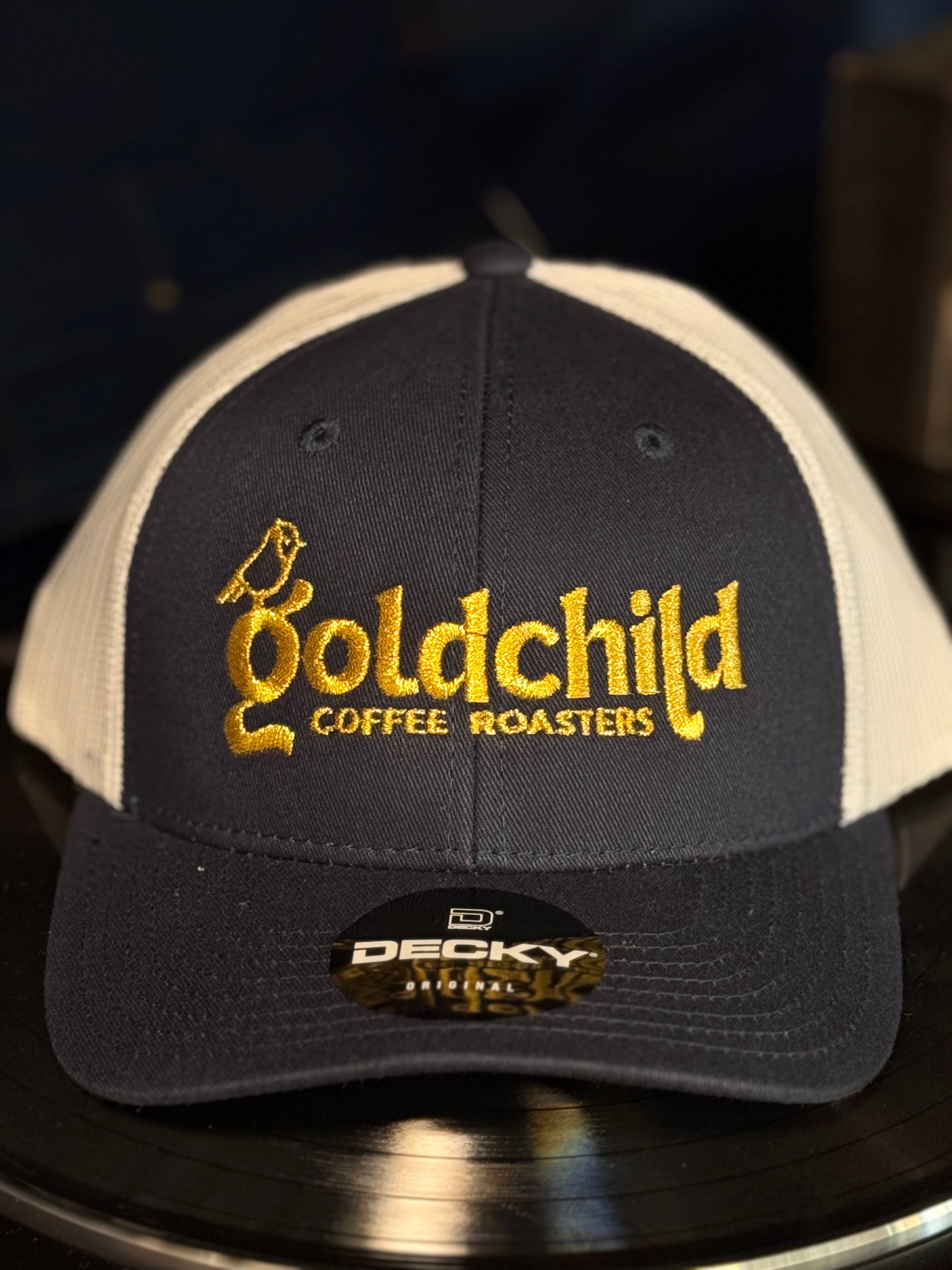 Goldchild Curved Brim Mesh Snapback