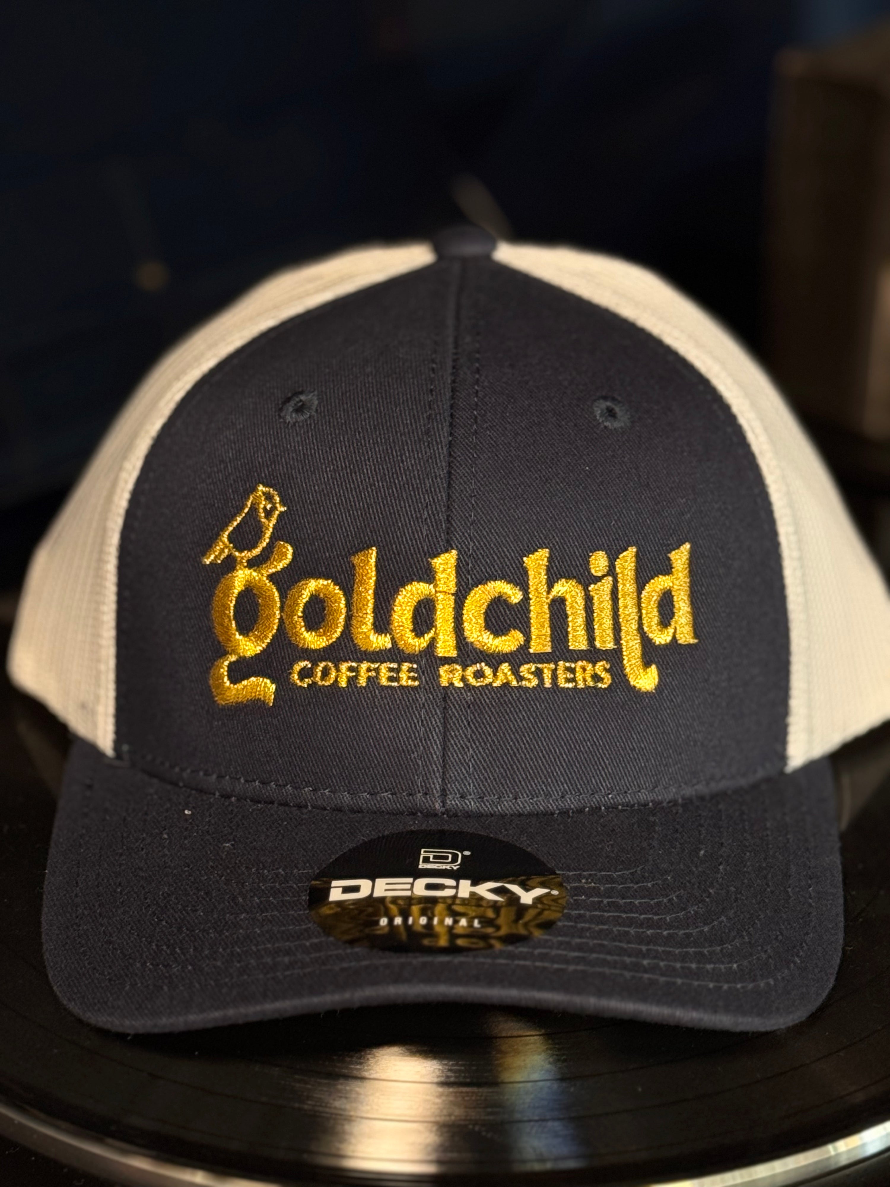 Goldchild Curved Brim Mesh Snapback