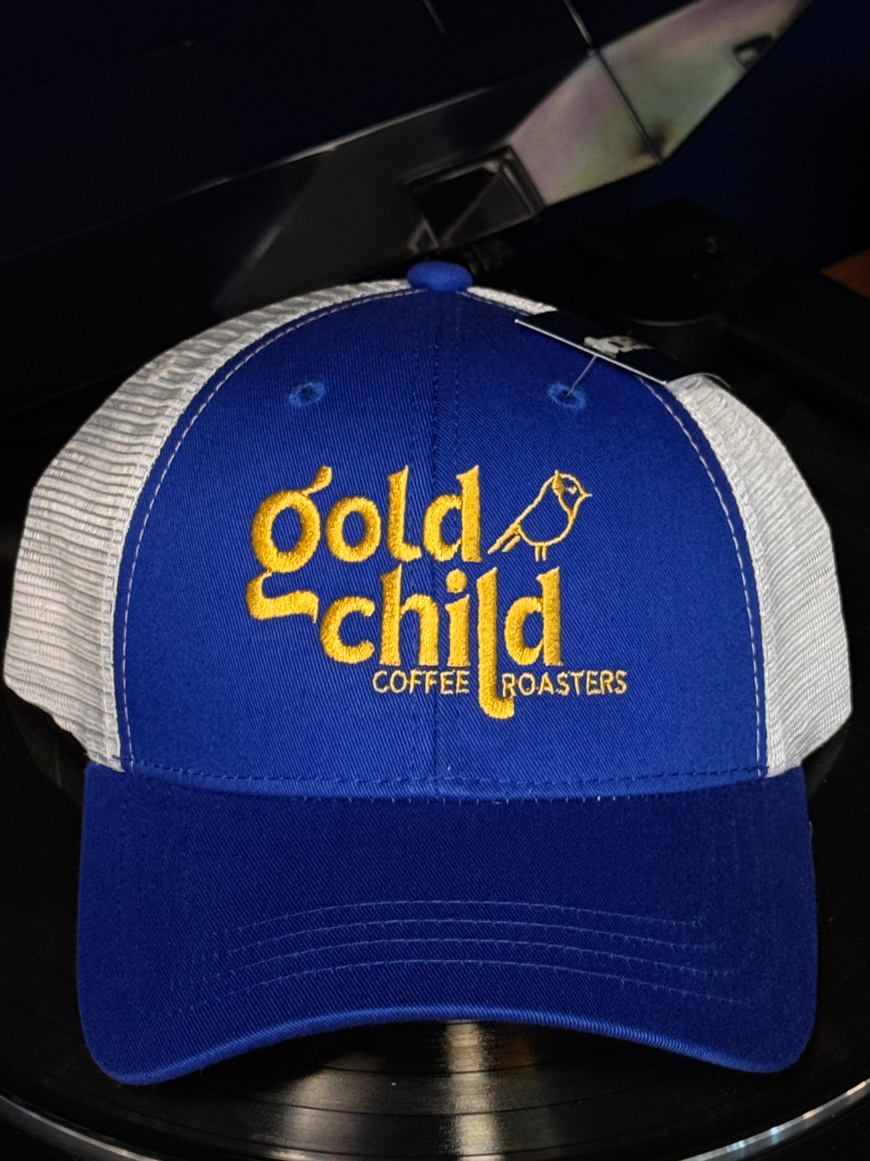 Goldchild Curved Brim Mesh Snapback