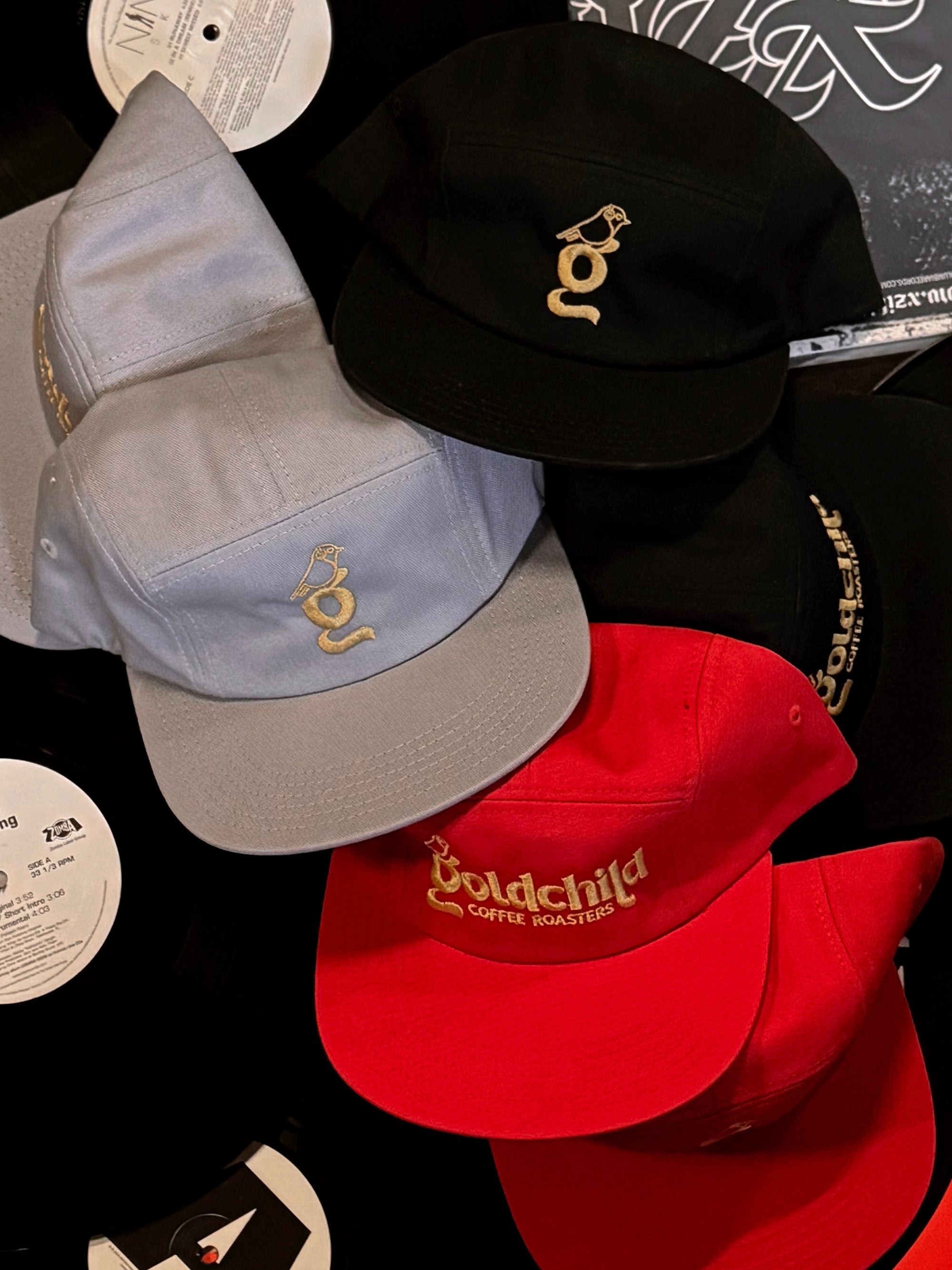 Goldchild 5 Panel Stitched Brim Camper Hat
