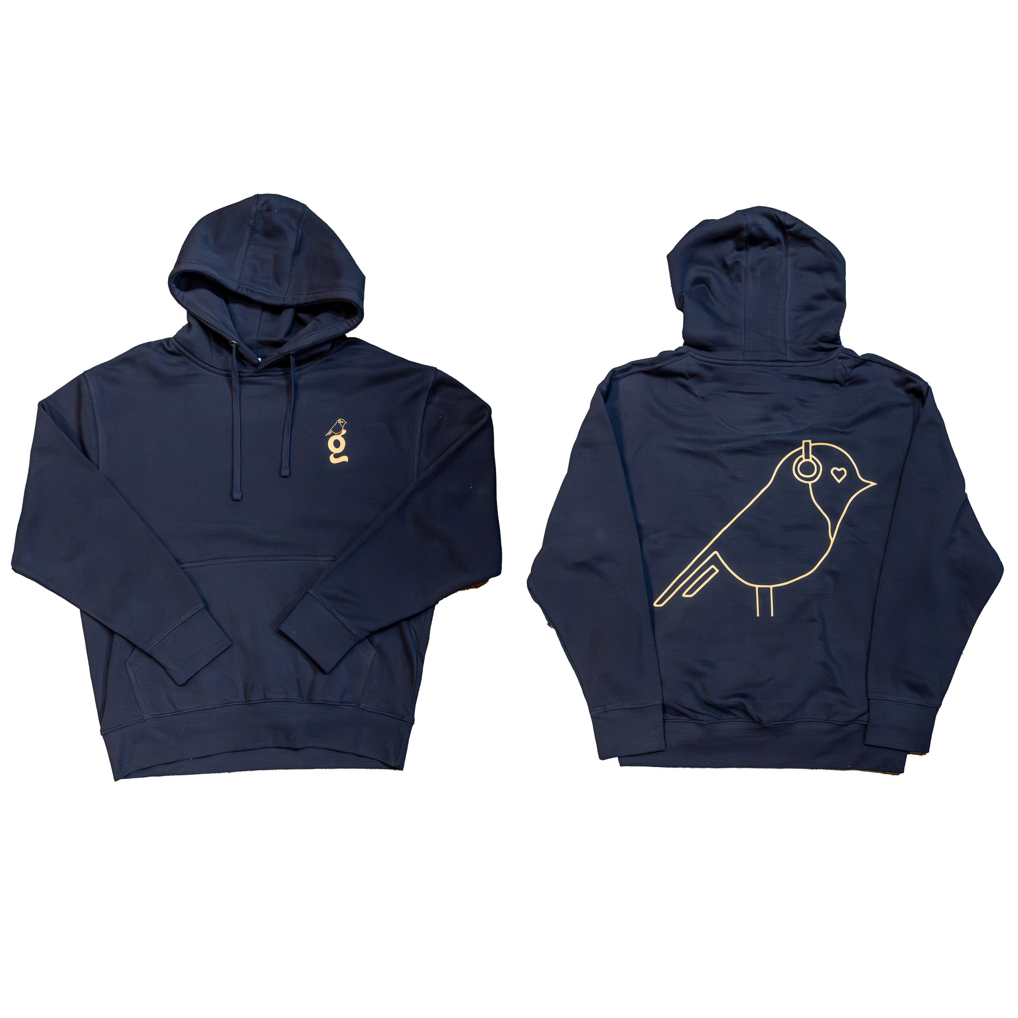 Goldchild G/Bird Pullover Hoodie – Black