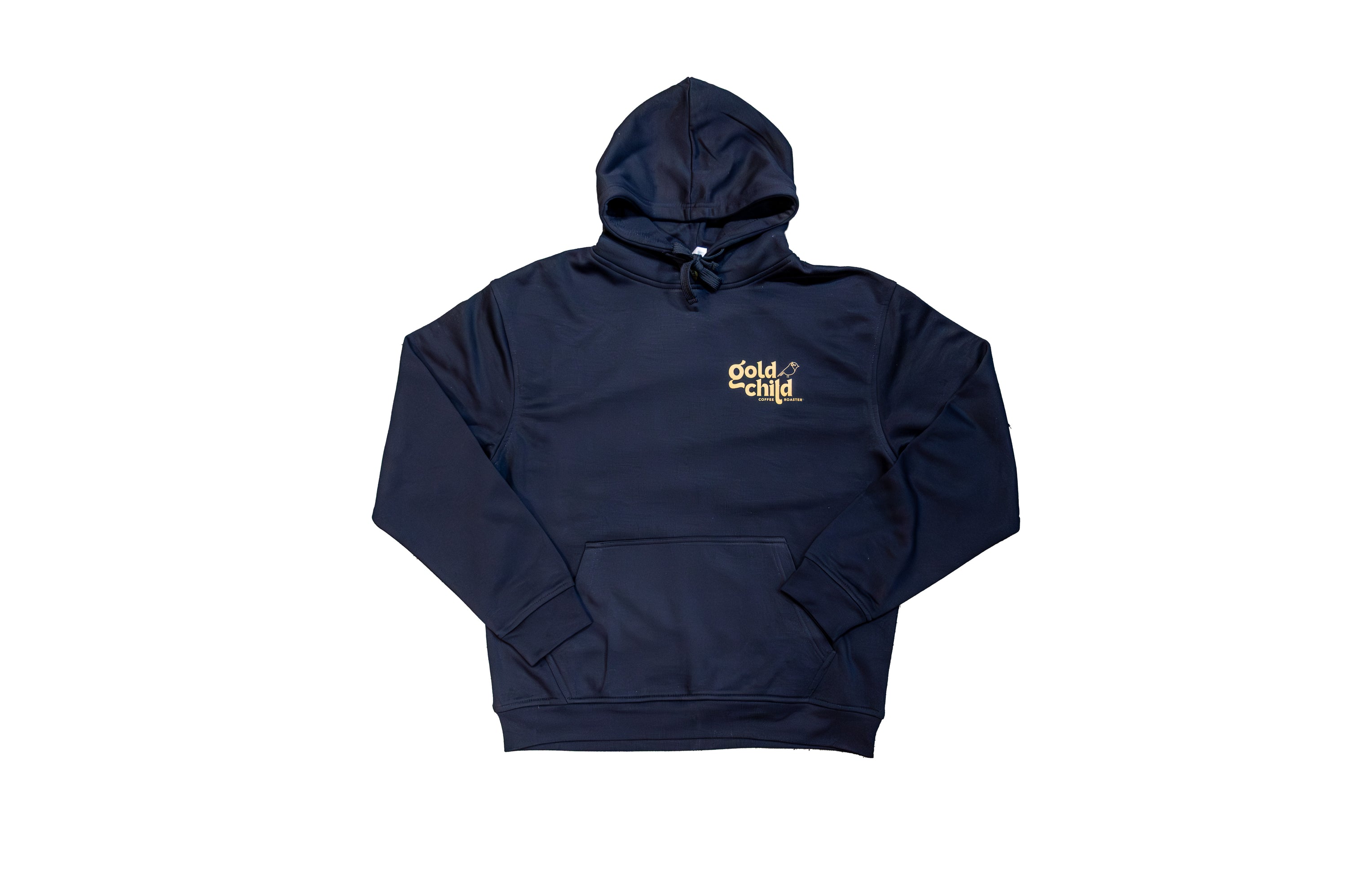 Goldchild Stacked Essential Pullover Hoodie - Black