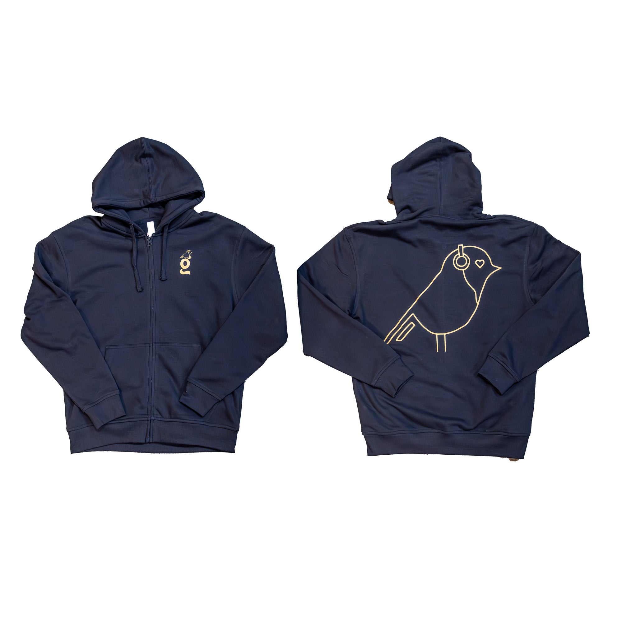 Goldchild G/Bird Series Zip Up Hoodie