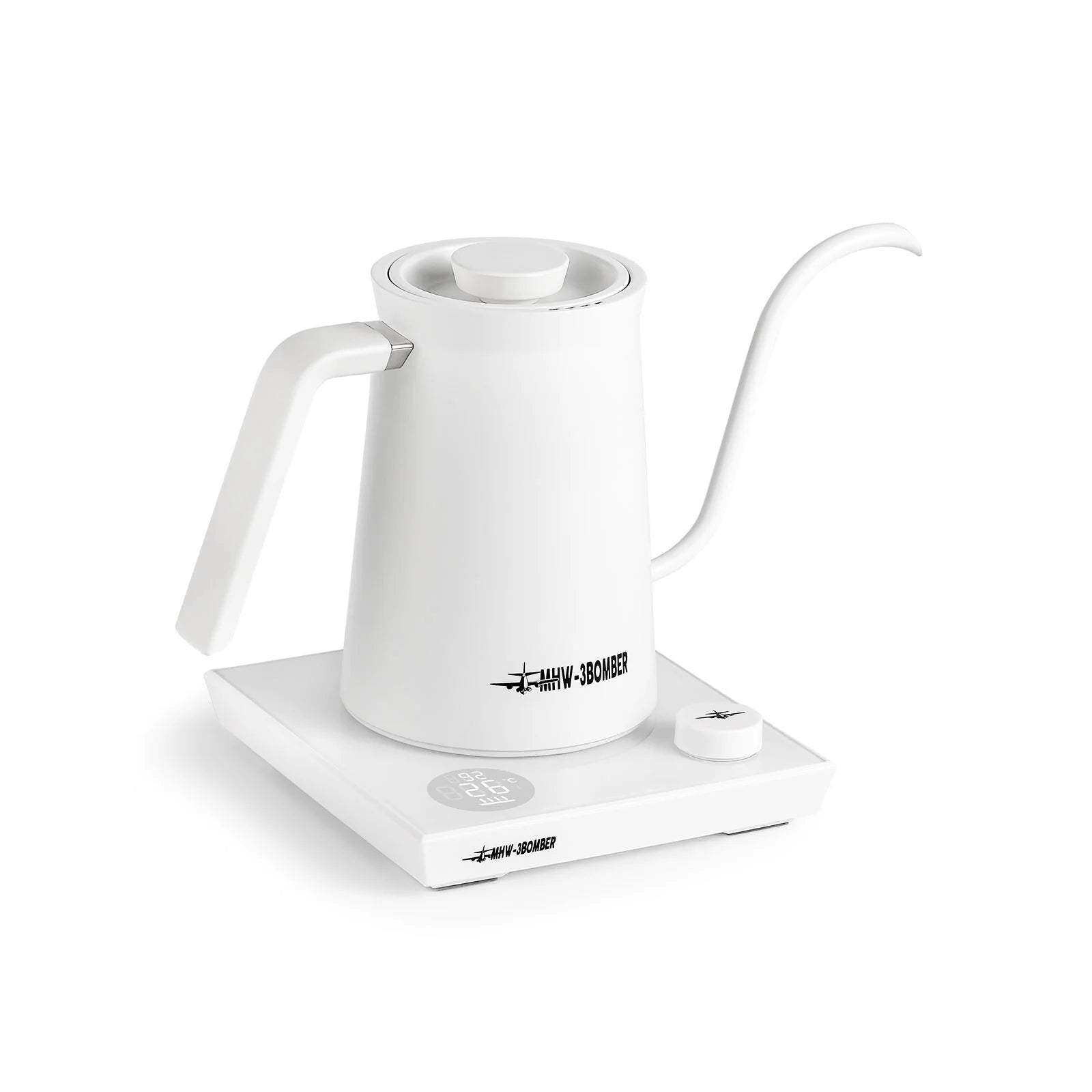 MHW-3BOMBER - Assassin Electric Pourover Kettle 600 mL - White
