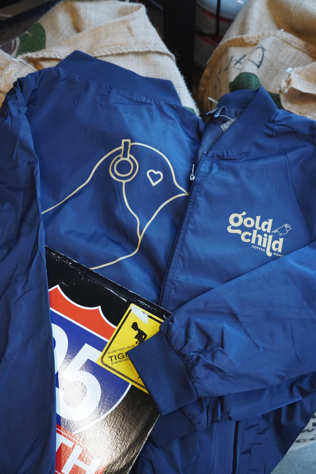 Goldchild Coffee Roasters Windbreaker Jacket