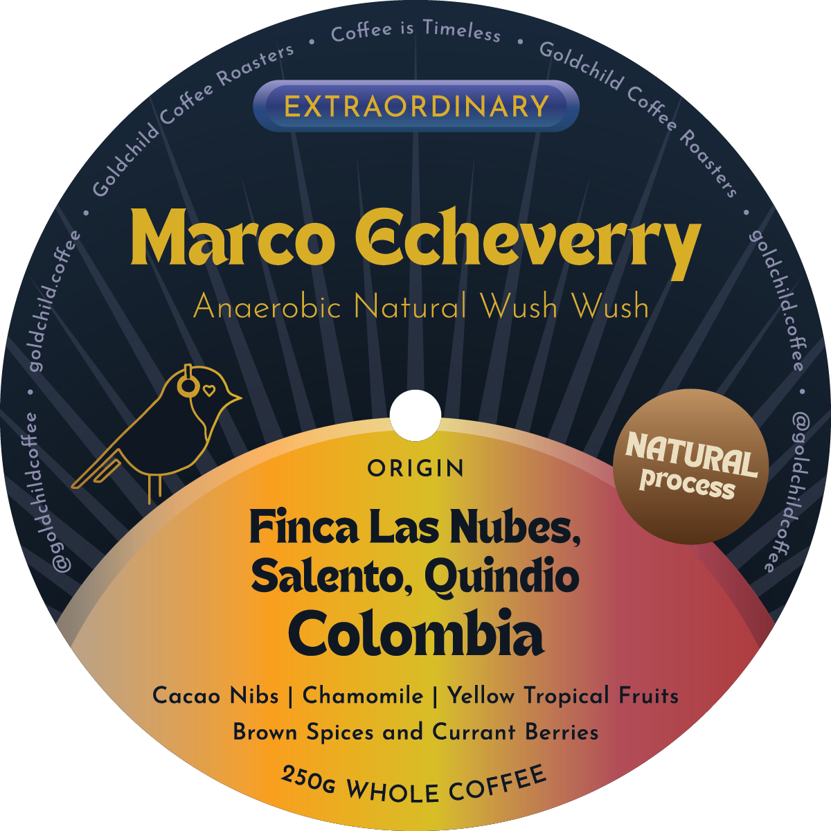 Marco Echeverry – Anaerobic Natural Wush Wush - Colombia