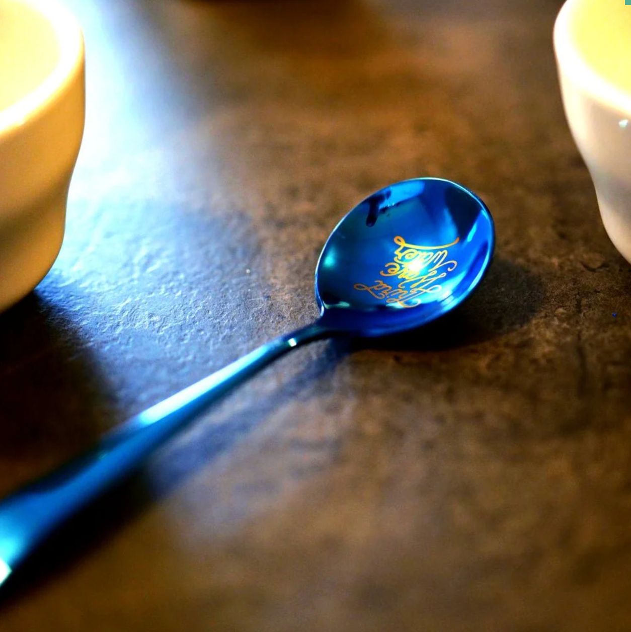 Third Wave Water Cupping Spoon - Blue