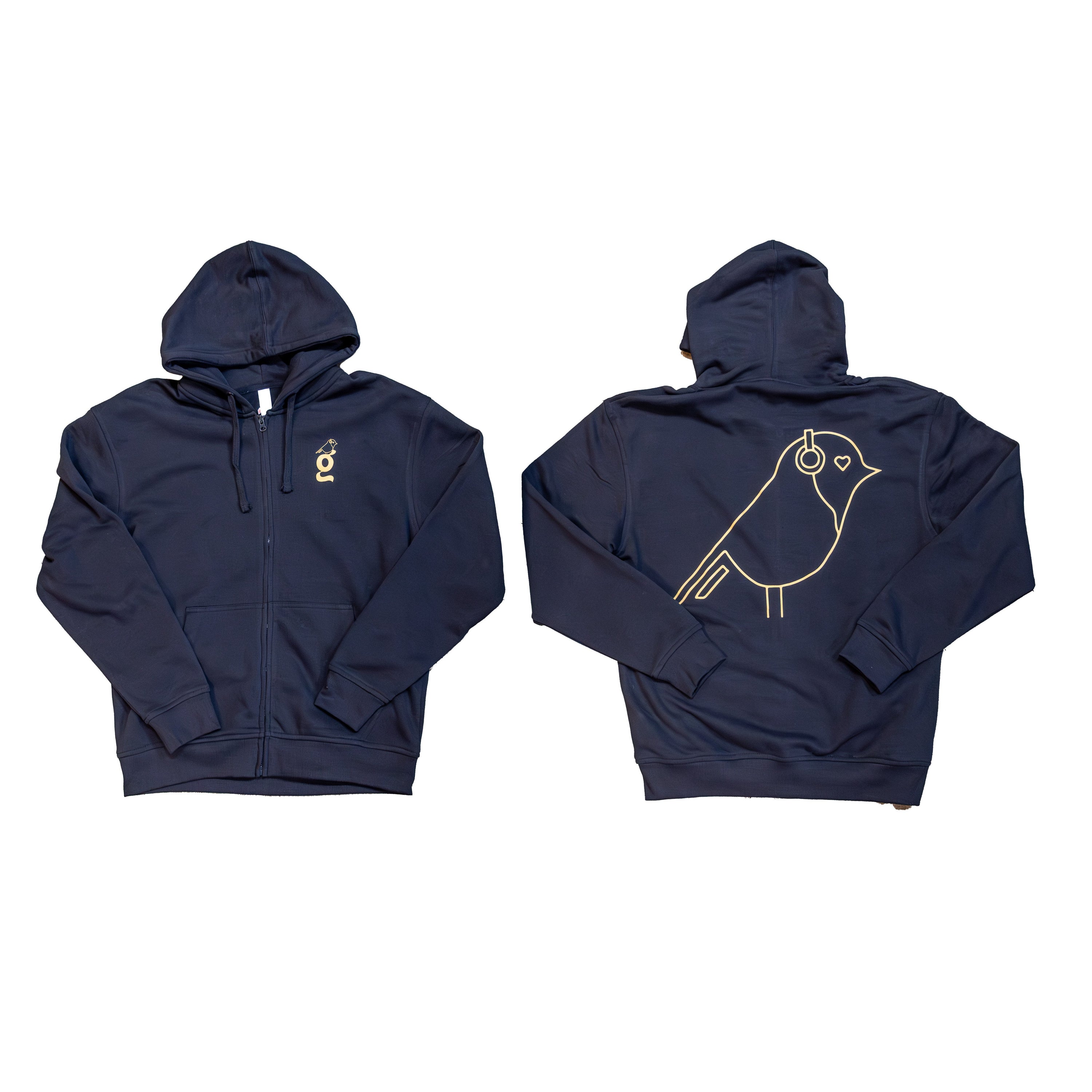 Goldchild G/Bird Series Zip Up Hoodie