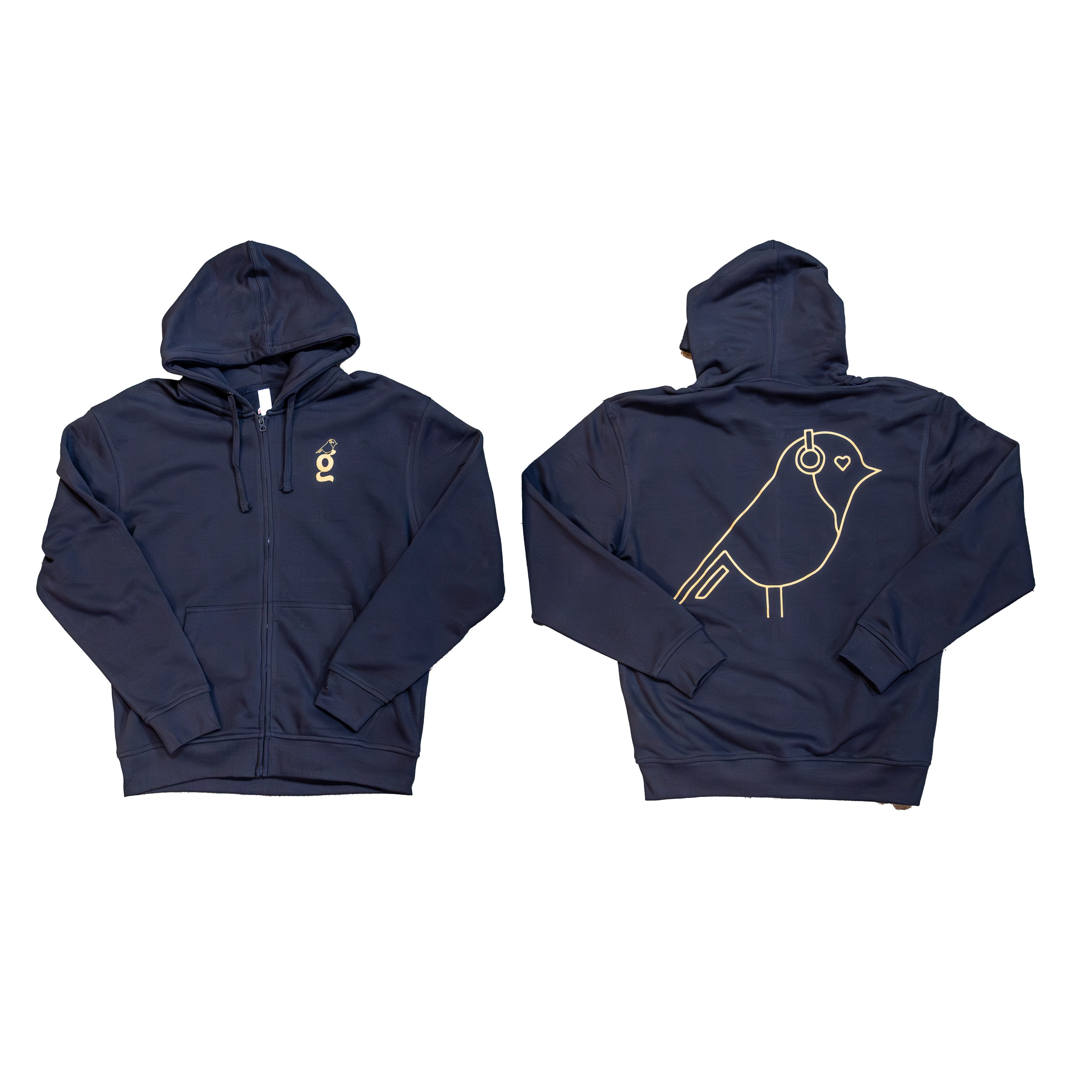 Goldchild G/Bird Series Zip Up Hoodie