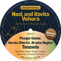 Neel & Kavita Vohora – Fermented & Washed Gesha - Tanzania