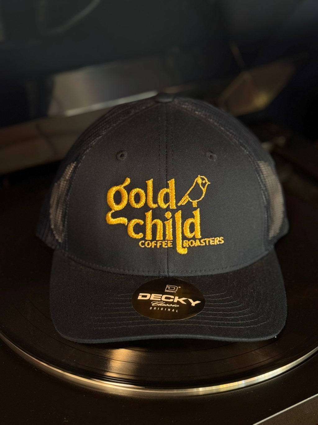 Goldchild Curved Brim Mesh Snapback