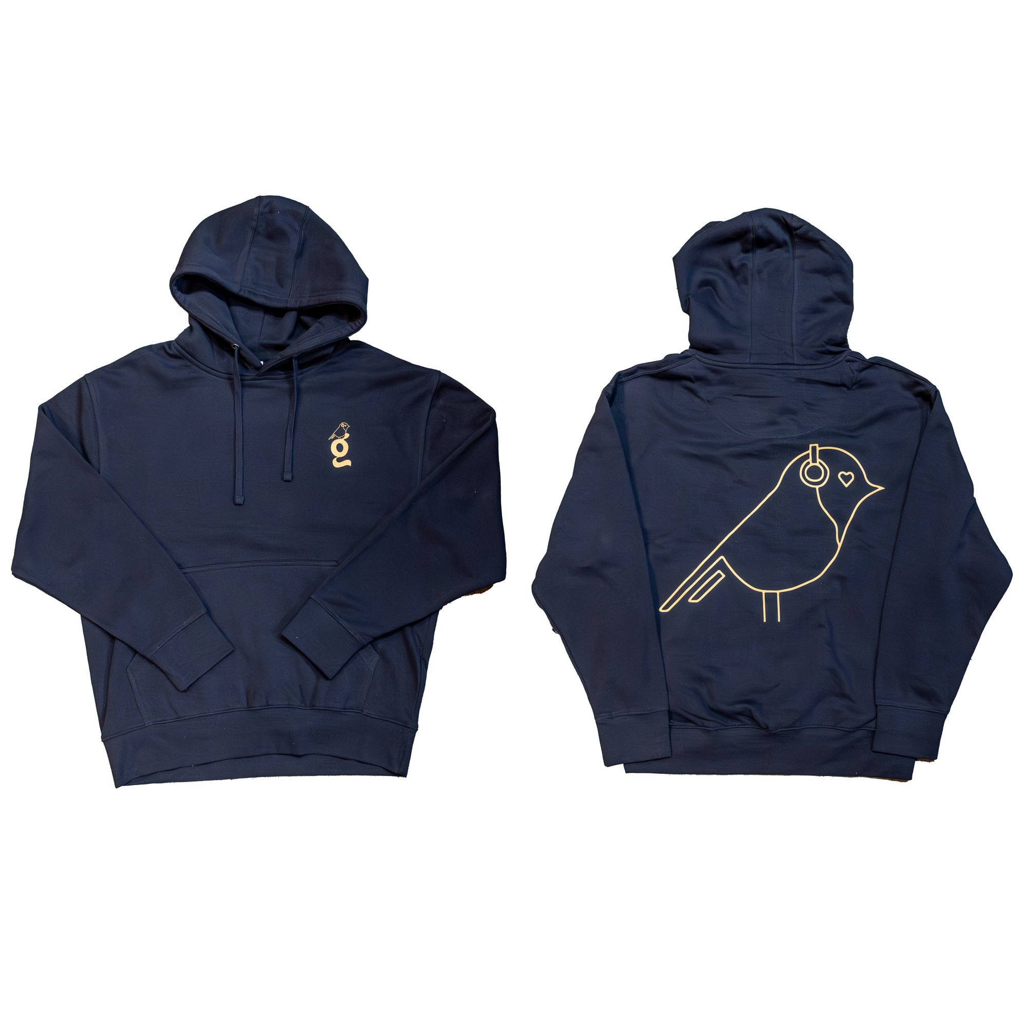 Goldchild G/Bird Pullover Hoodie – Black