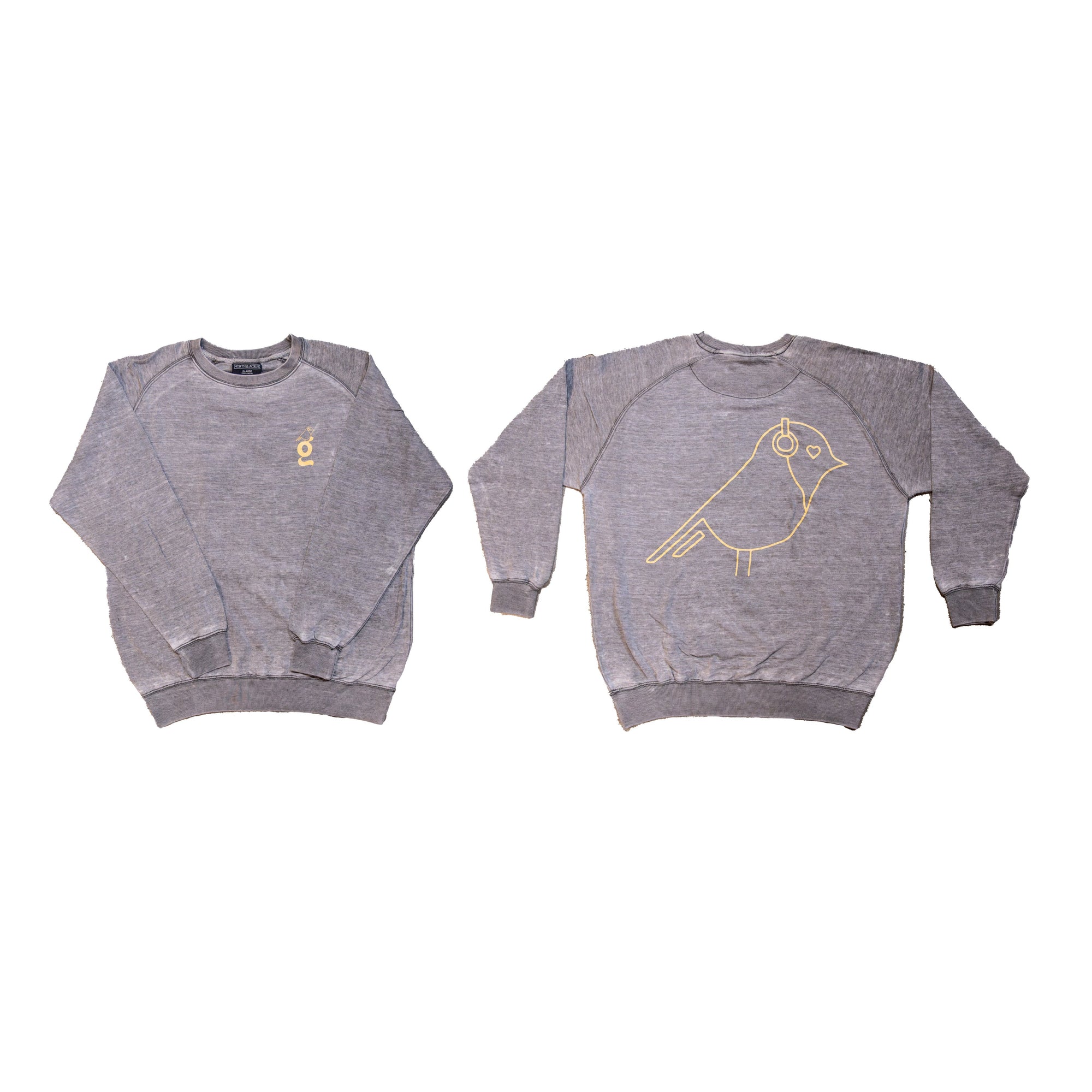 Goldchild Acid Wash Crewneck