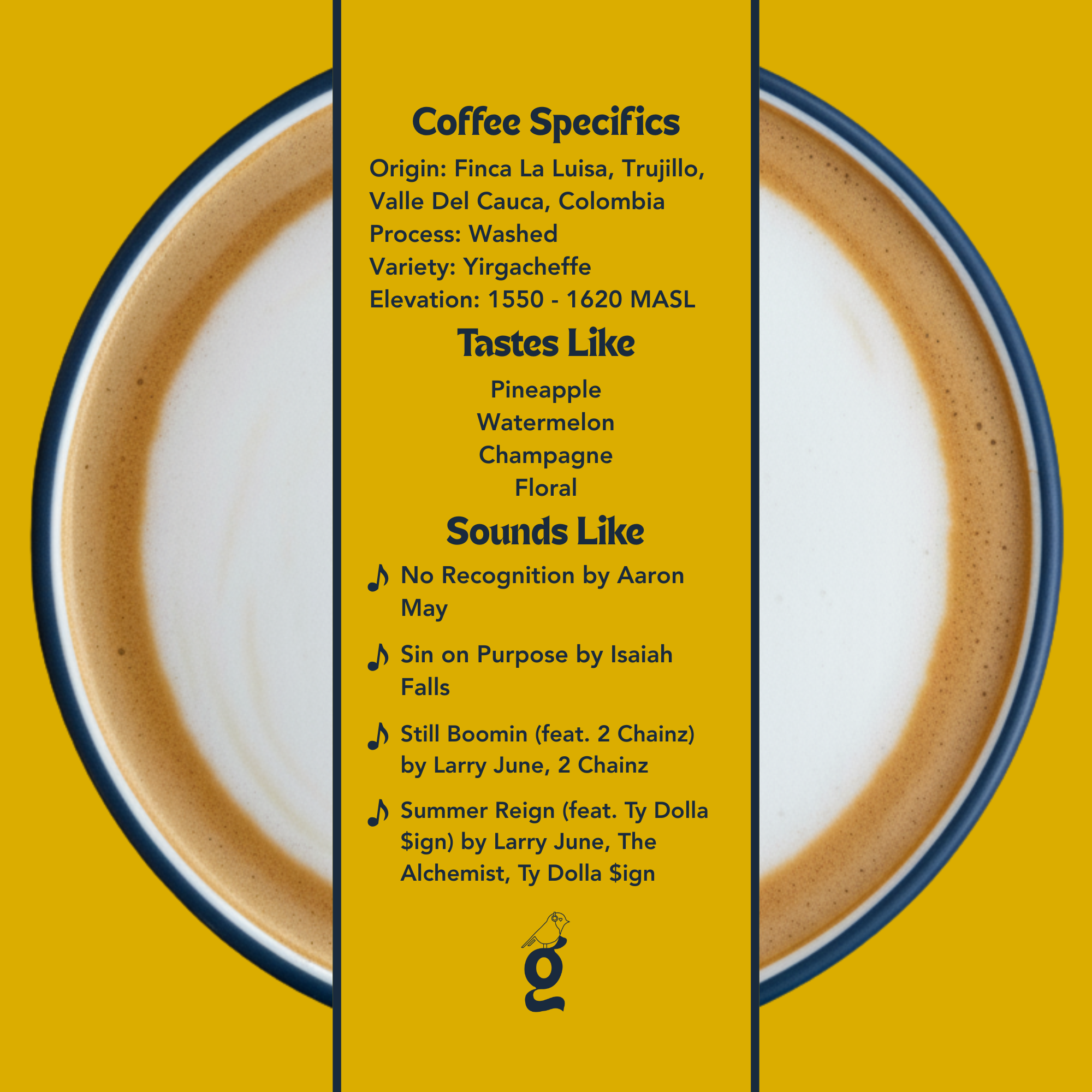 Luis Ernesto Guzmán – Washed Yirgacheffe - Colombia